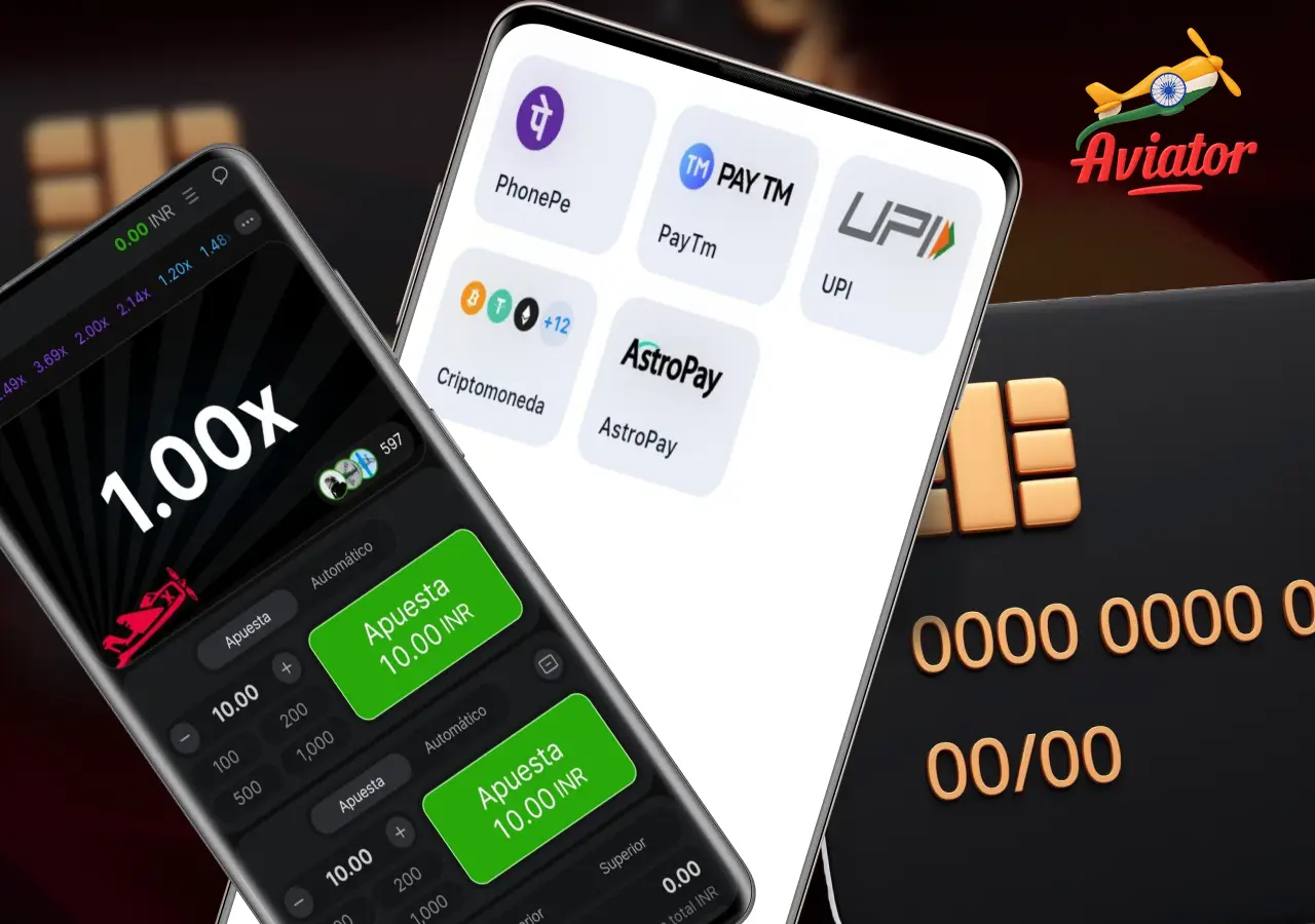 Popular deposit and withdrawal methods, including UPI, Paytm, and Netbanking.